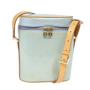 LOUIS VUITTON Monogram Vernis Sullivan Vertical Bag Lavande M91258 LV Auth 90945